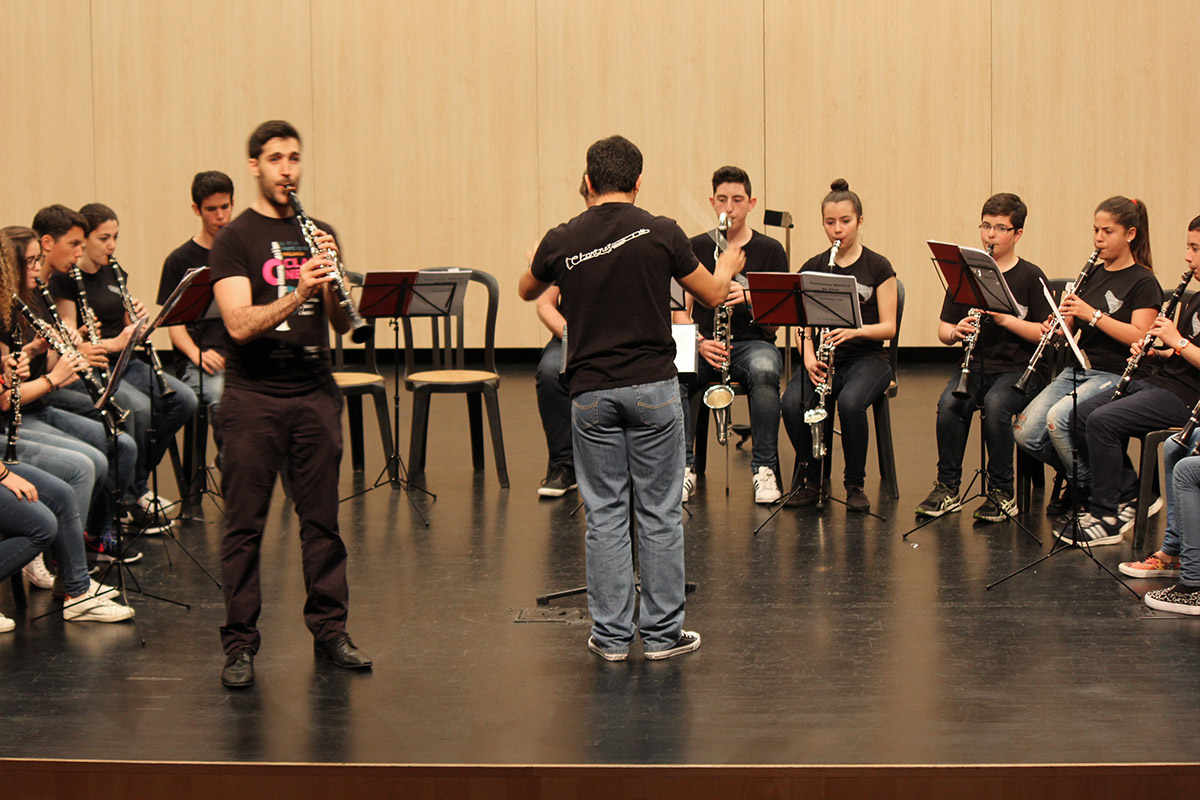 Coro de Clarinete del CPM Martín Tenllado CLARINETsur 2016 Julian Godinez Alberto M Barbero