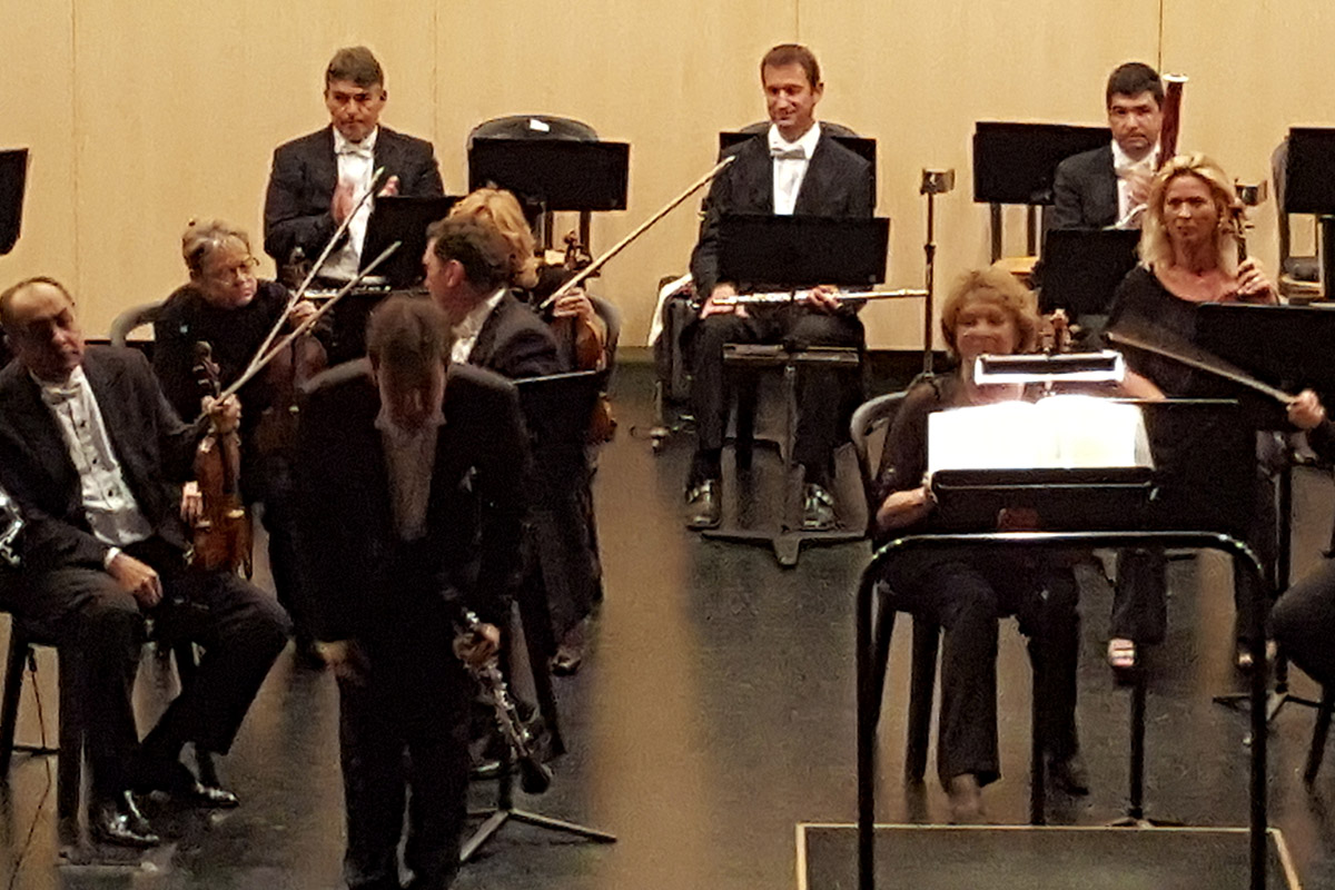 Pablo Barragán Orquesta Filarmónica de Málaga CLARINETsur 2016