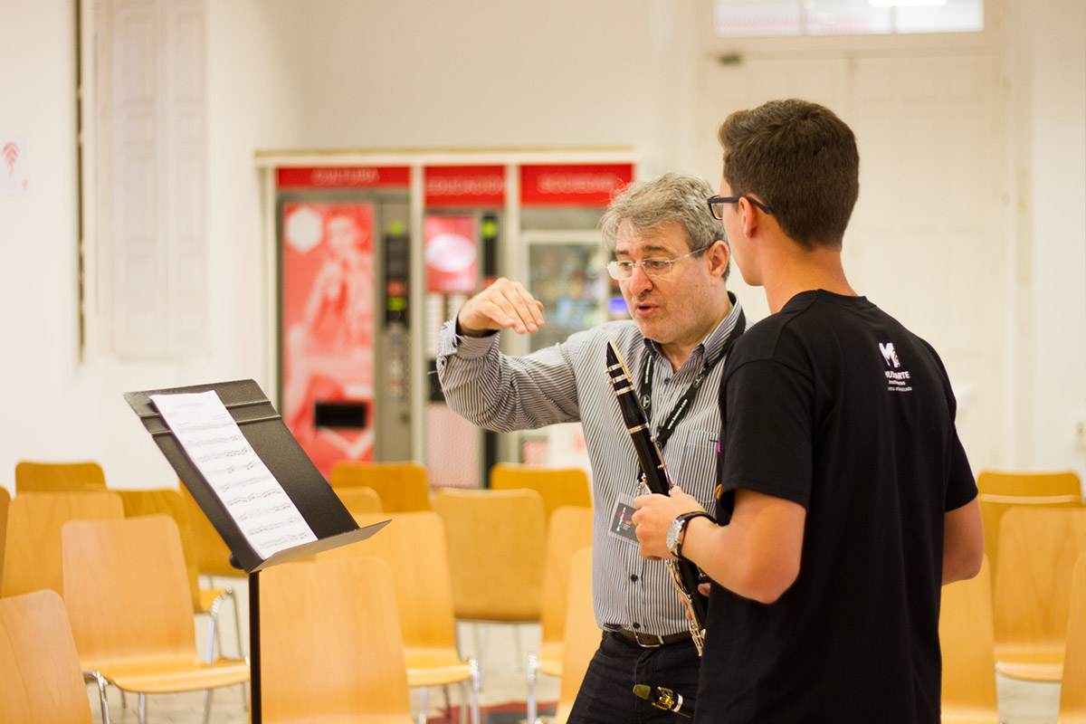 Master Class Josep Fuster CLARINETsur 2016