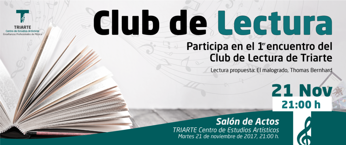 Primer encuentro del Club de Lectura de Triarte, Málaga.