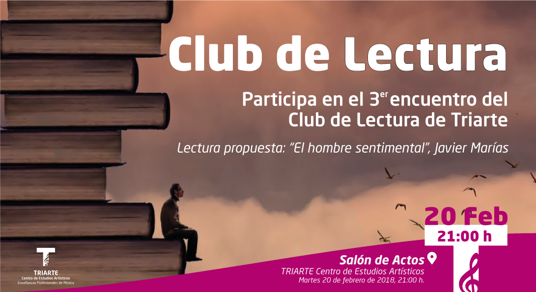 Tercer encuentro del Club de Lectura de Triarte, Málaga.