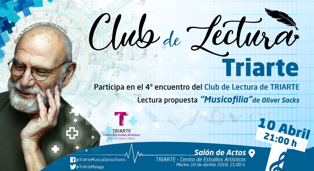 club, lectura, Triarte, Musicofilia, oliver sacks