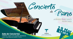 Concierto de Piano realizado por los alumnos de Triarte. Alumnos de Álvaro Saldaña y Natalia Sakala.