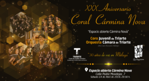 Concierto, Coro, Orquesta, Triarte, Carmina Nova. Málaga 2018