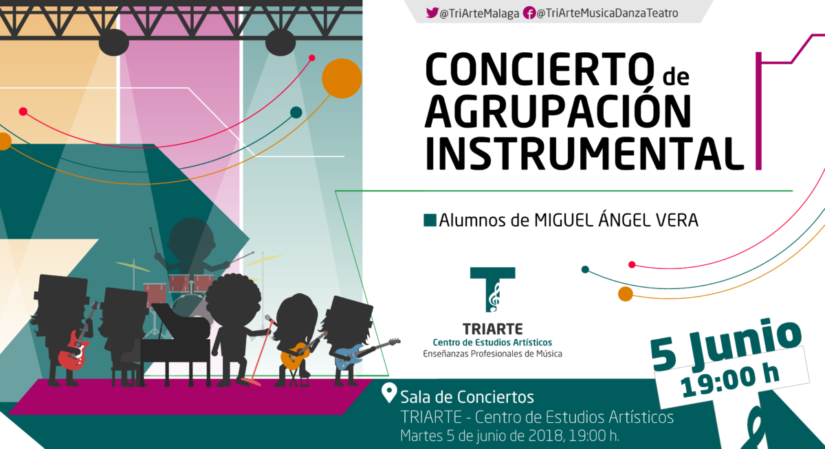 Concierto de Agrupación Instrumental. Alumnos de EPM de Triarte, Málaga.