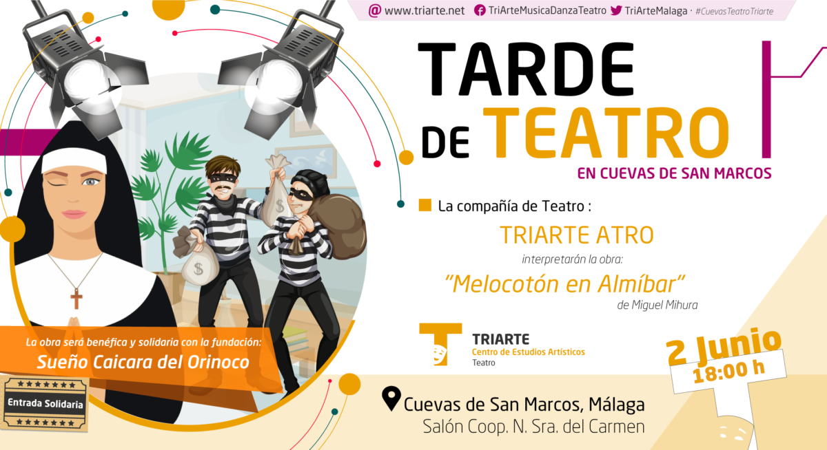 Tarde de Teatro: TRIARTE ATRO presenta la obra "Melocotón en Almíbar"