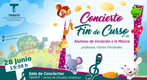 Concierto Fin de Curso. Iniciación a la Música. Triarte, Málaga. Clases de Música para niños de 6 a 7 años