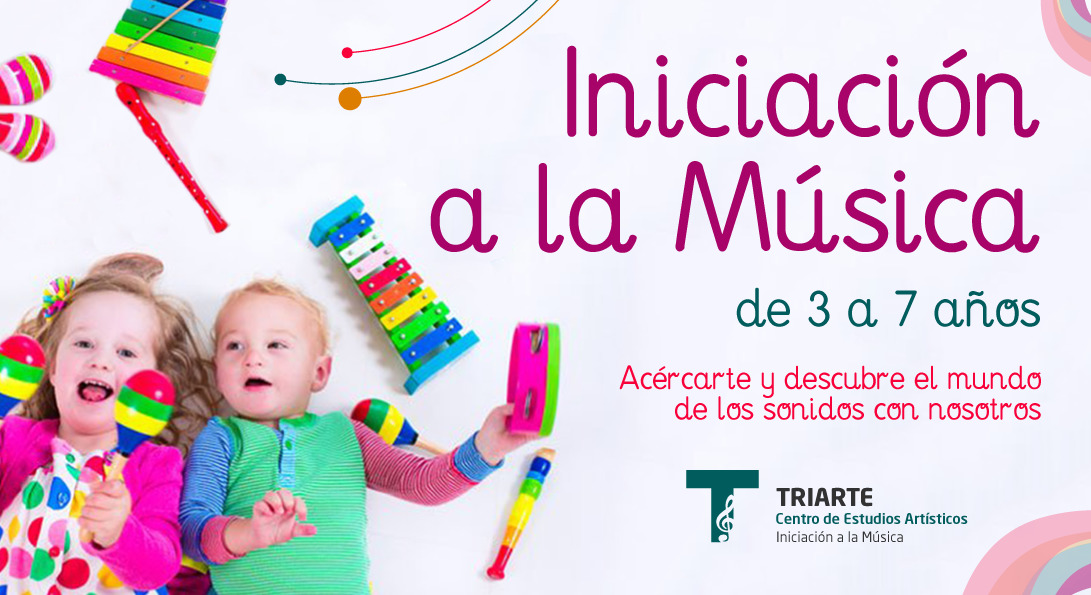 Iniciación a la Música. Niños de 3 años. Clases de Música Málaga. Música en Málaga para NIños.