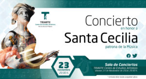 Concierto Santa Cecilia 2018. Triarte. Conservatorio de Música de Málaga.