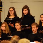 I Encuentro de Navidad de Coros Juveniles. Coro Juvenil de Triarte y el Coro Joven del Conservatorio Martín Tenllado