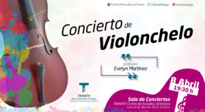 Concierto de Violonchelo. Alumnos de Evelyn Martínez. Abril 2019.