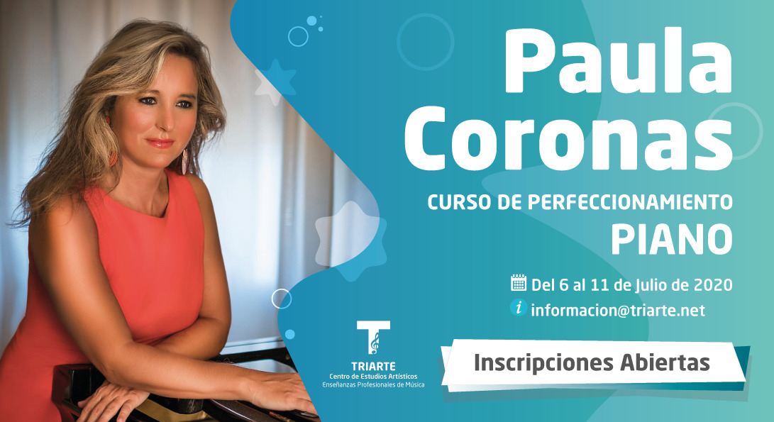 Curso de perfeccionamiento de Piano Paula Coronas