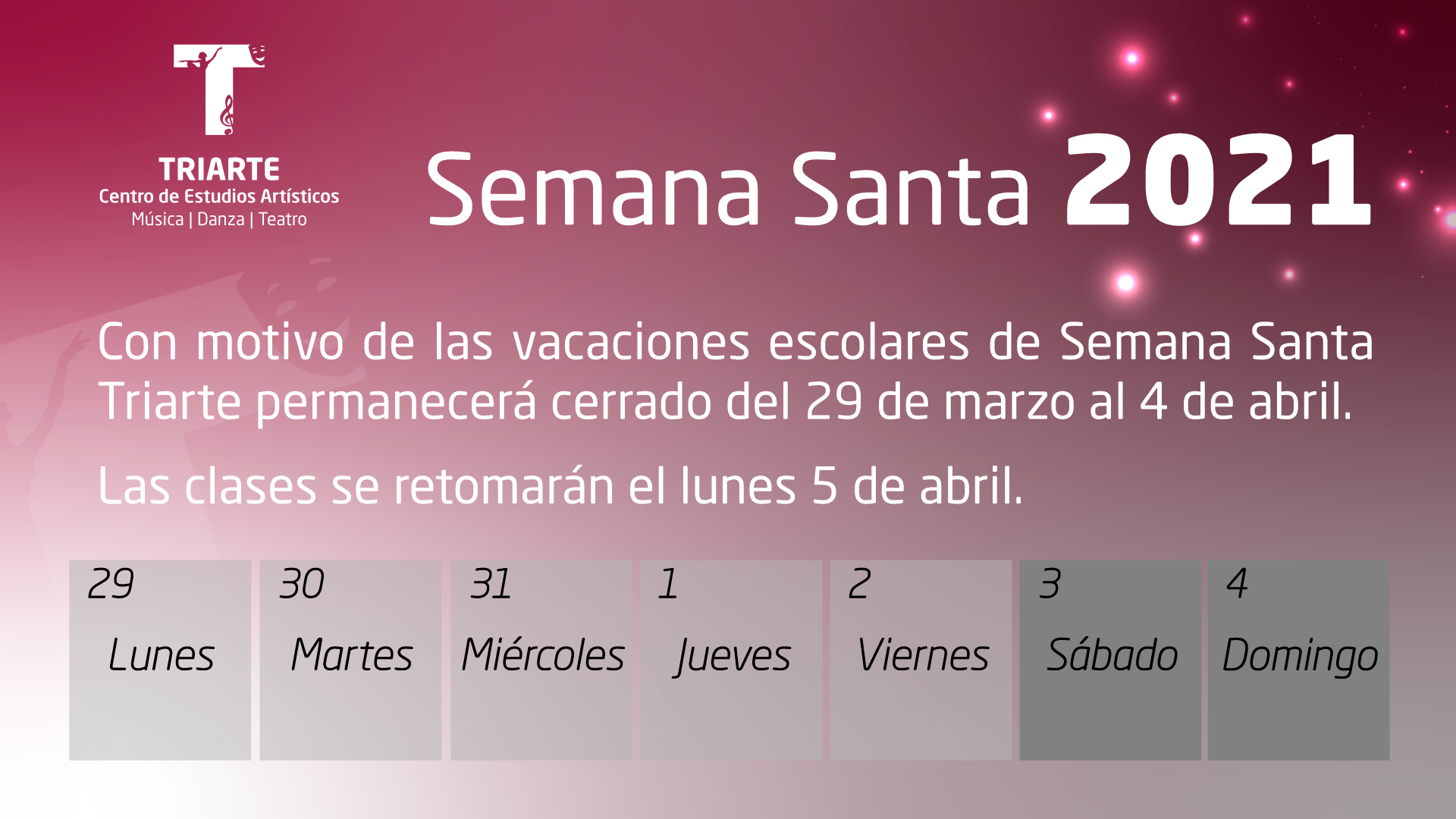 Semana Santa 2021 - TRIARTE