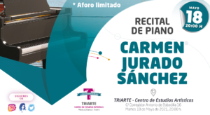 Recital de Piano, Carmen Jurado Sánchez